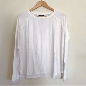 Alala white performance l/slv t-shirt BNWT